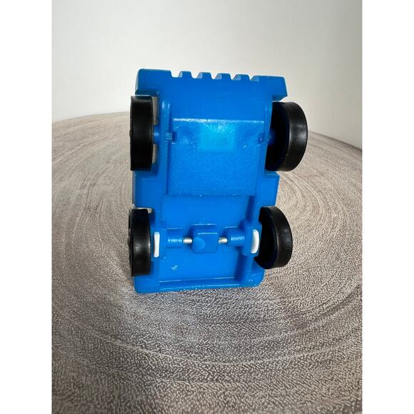 Vintage Fisher-Price Original Little People Mail Truck Vehicle White Blue - Picture 6 of 7